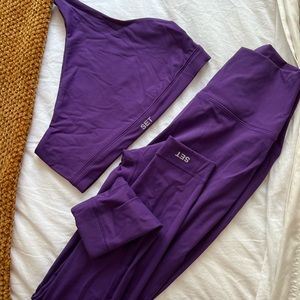 Set Active matching set in purple